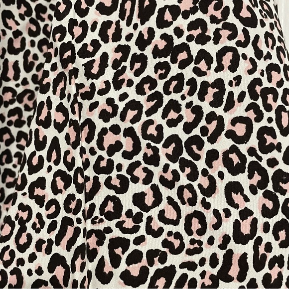 Foxcroft Pink, Brown & White Animal Print Shirt - 16 - Picture 6 of 10